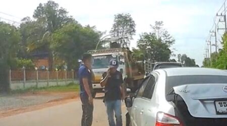 ระทึก! ยิงสนั่นกลางเมือง สกัดจับขบวนการค้ายา ไล่ล่ากว่า 10 กิโลฯ ยึดของกลาง 3 แสนเม็ด...